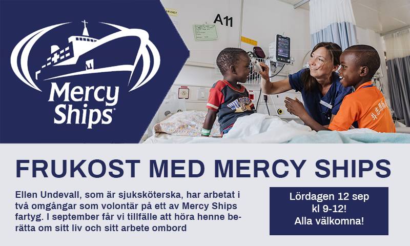 Frukost med Mercy Ships