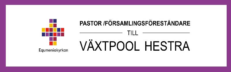 Växtpool Hestra söker pastor