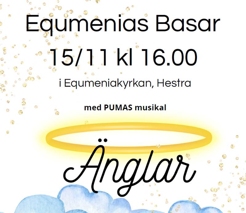 Equmenias basar 15 nov