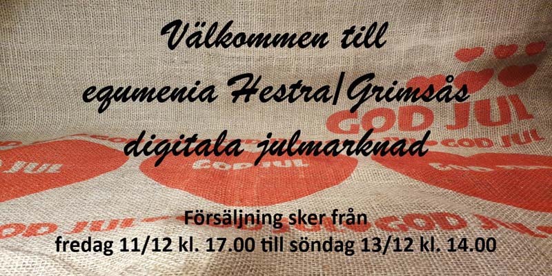 Julmarknad digitalt !!!